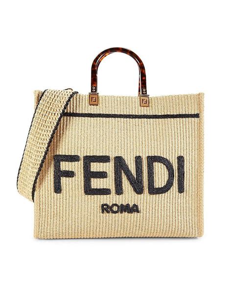 fendi sunshine raffia|Fendi Sunshine .